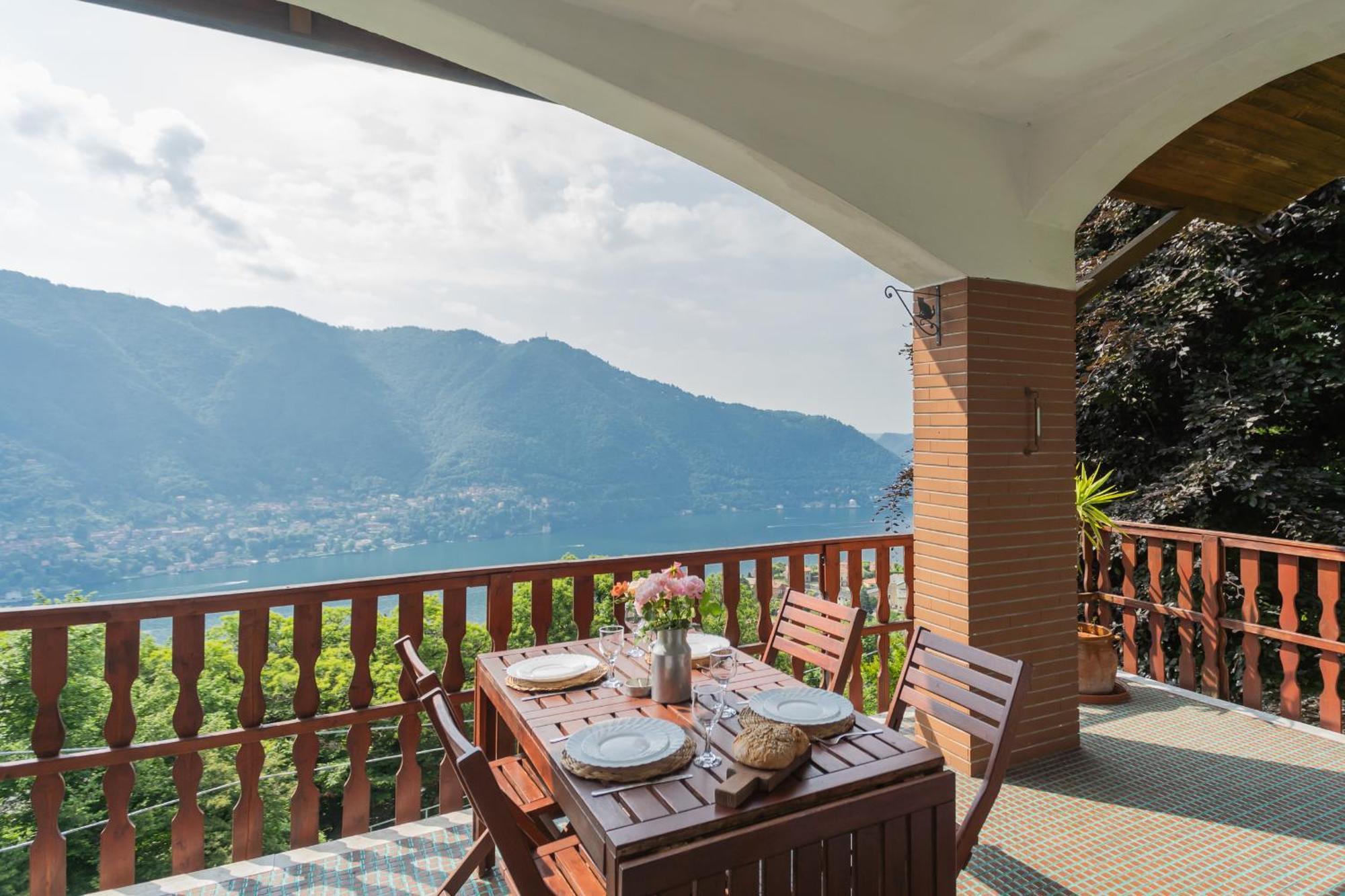 Top Lake View Villetta By Rent All Como Cernobbio Exterior photo